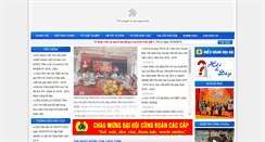 Desktop Screenshot of congdoanlaocai.org.vn